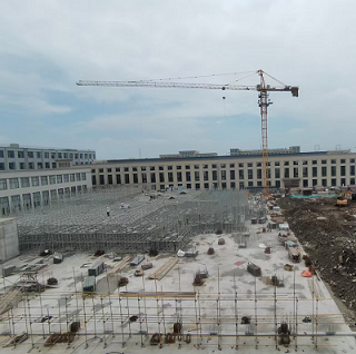 A expansão da fase II da Xingjie Factory está em andamento